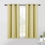 NICETOWN Kitchen Blackout Short Curtain Panels by NICETOWN