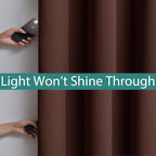 Yakamok 100% Blackout Patio Door Curtain Panels - Image 3