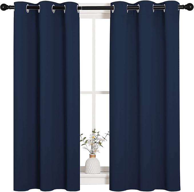 NICETOWN Blackout Draperies Curtains, All Season Thermal Insulated Solid - Image 2