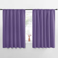 NICETOWN Blackout Curtains for Bedroom, Lilac Purple, 1 Pair, 62 by 63-inch by NICETOWN