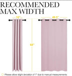 NICETOWN Blackout Curtain Panels - Image 7