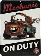 Disney Pixar Cars Cozy Cone Motel Metal Wall Sign