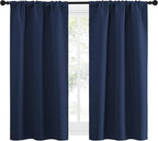 NICETOWN Kitchen Curtains, Short Blackout Curtains & Drapes, Thermal Insulated - Image 2