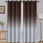 SimpleHome Ombre Room Darkening Curtains by SimpleHome