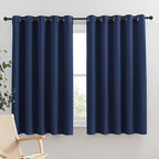NICETOWN Blackout Draperies Curtains, All Season Thermal Insulated Solid by NICETOWN