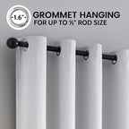 SimpleHome 100% Blackout Curtains - Image 5