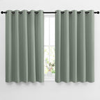 NICETOWN Blackout Greyish Blue Curtains by NICETOWN