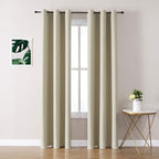 ChrisDowa Grommet Room Darkening Curtains by ChrisDowa