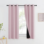 NICETOWN 100% Blackout Window Curtain Panels, Heat and Cold Blocking Drapes by NICETOWN