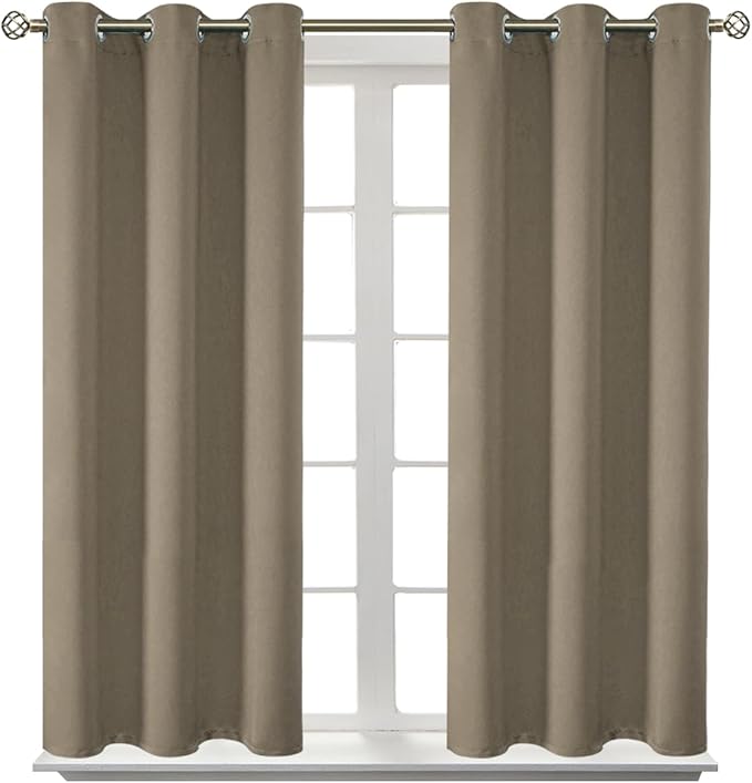 BGment Room Darkening Curtains 54 Inches Long by BGment