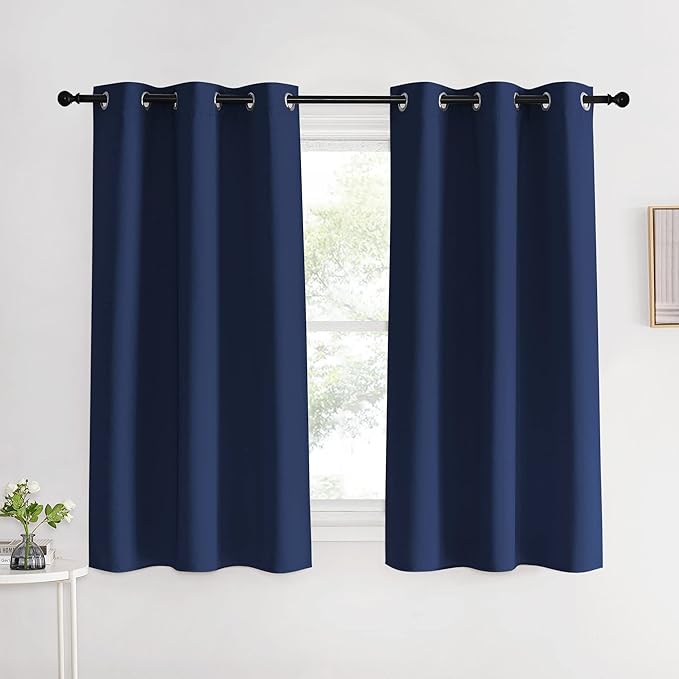 NICETOWN Blackout Draperies Curtains, 1 Pair, 42 x 60 Inch, All Season Thermal by NICETOWN