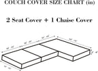 Sofa Covers Couch Covers for Sofa Pet Friendly Couch Cushion Covers Universal - Image 2