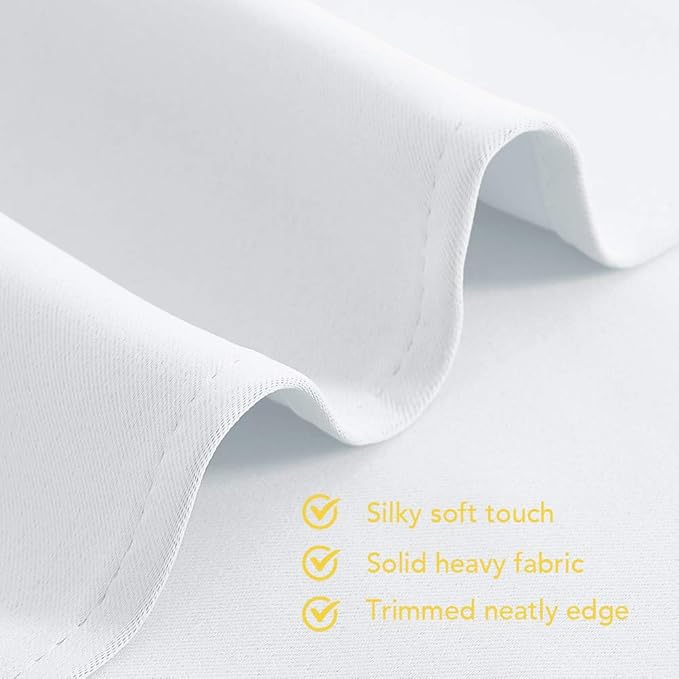 NICETOWN Draperies Curtains Panels, 2 Panels, 42 by 60, Blocking Out 50% - Image 5