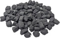 Midwest Hearth Ceramic Embers for Gas Fireplace (1-lb Bag, Black)