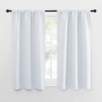 NICETOWN Greyish White Window Curtain Panels by NICETOWN