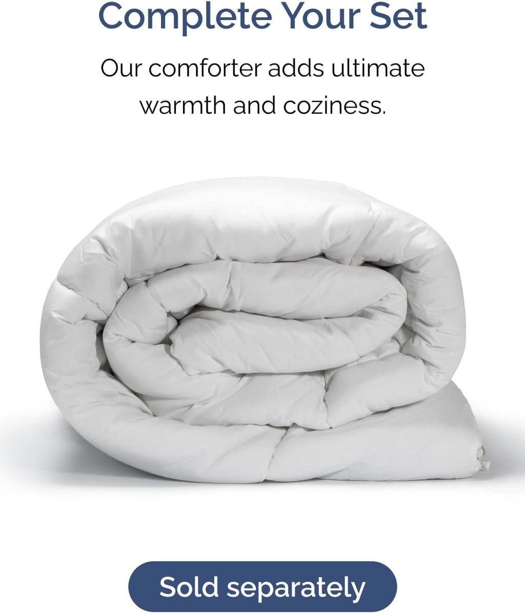 CGK Extra Deep Queen Sheet Set - 6pc Cooling Sheets - Steel Blue