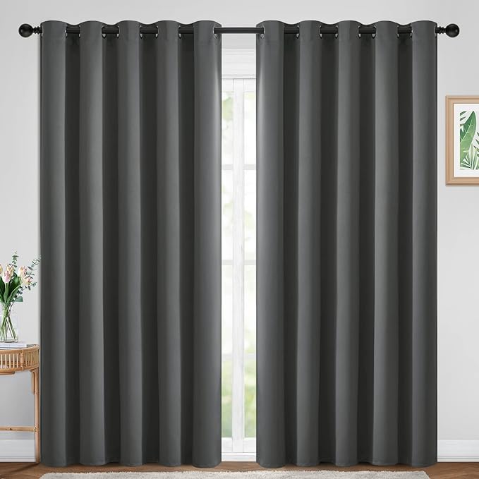 Yakamok Blackout Curtains Room Darkening Thermal Insulated by Yakamok