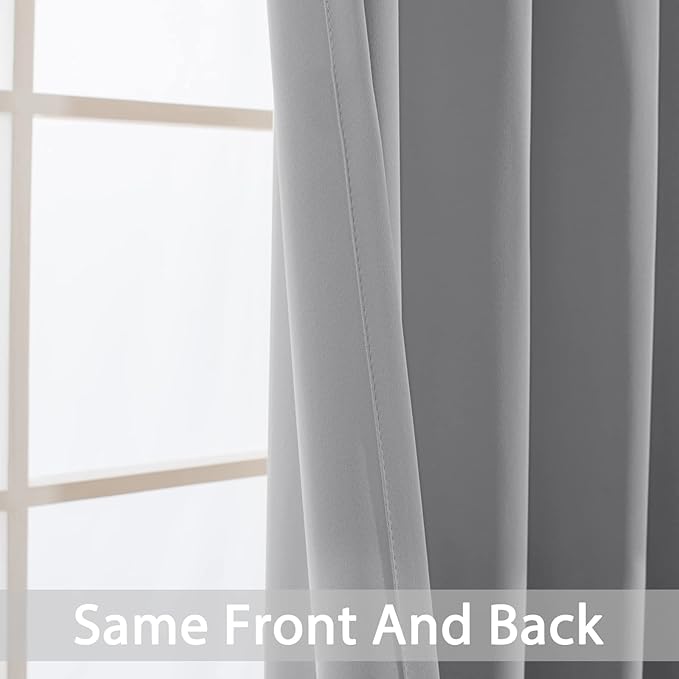 Yakamok 36 Inch Blackout Curtains Panels - Image 5