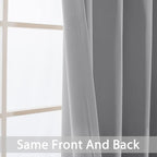 Yakamok 36 Inch Blackout Curtains Panels - Image 5