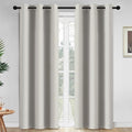 Yakamok Blackout Curtains Room Darkening Thermal Insulated Grommet top Window by Yakamok