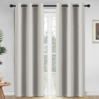 Yakamok Blackout Curtains Room Darkening Thermal Insulated Grommet top Window by Yakamok