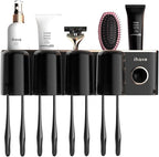 iHave Toothbrush Holders for Bathrooms Wall Mounted with Dispenser & 4 Cups