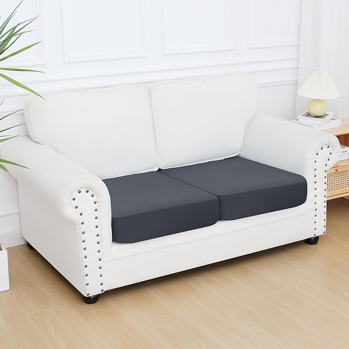 Smiry Printed Couch Cushion Covers, Stretch Soft Couch Covers - Image 4