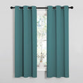NICETOWN Kitchen Curtain Panels Blackout Draperies, Thermal Insulated Solid by NICETOWN