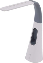 PureOptics LED VLED1603LM Desk Lamp with Bladeless Fan, Dimmable, Adjustable Neck, Lime Green