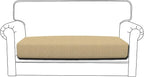 Easy-Going Stretch Loveseat Cushion Cover Sofa Cushion Furniture Protector Sofa by Easy-Going