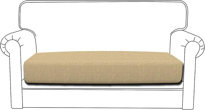 Easy-Going Stretch Loveseat Cushion Cover Sofa Cushion Furniture Protector Sofa by Easy-Going