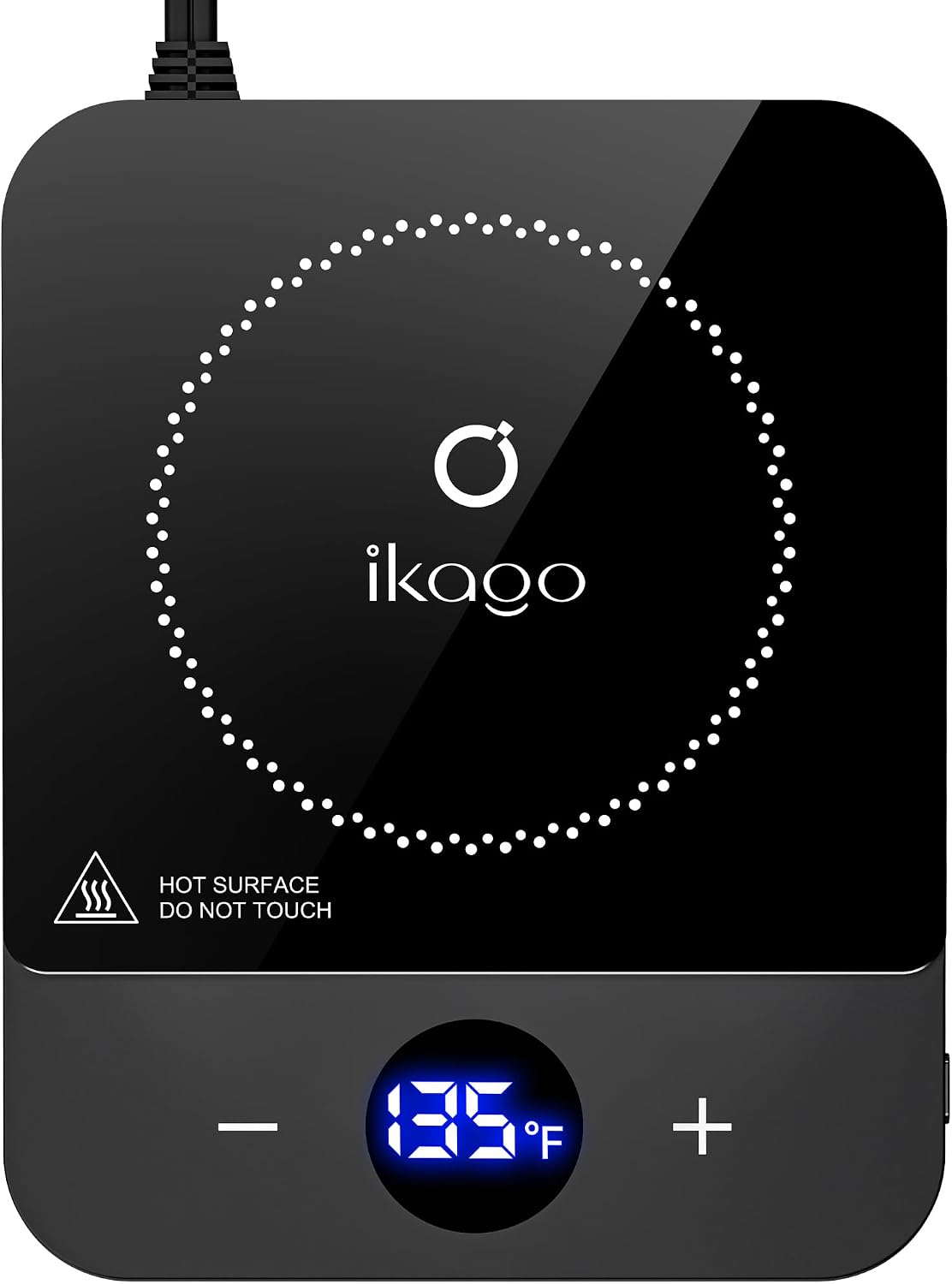 Coffee Mug Warmer for Desk, 1°F Precise Temp 100-175°F, Smart Auto Shut Off