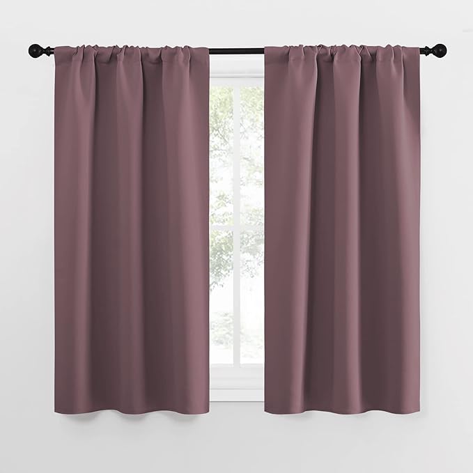 NICETOWN Kitchen Curtains, Short Blackout Curtains & Drapes, Home Decoration by NICETOWN