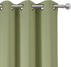 LEMOMO Blackout Curtains 42 x 63 inch/Sage Green Curtains Set of 2 - Image 6