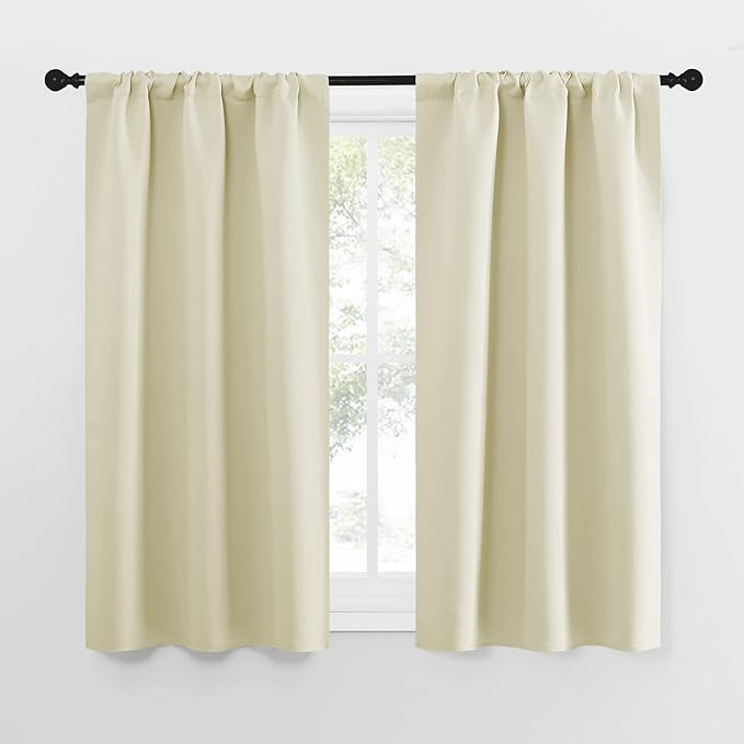 NICETOWN Kitchen Curtains, Short Blackout Curtains & Drapes, Home Decoration by NICETOWN