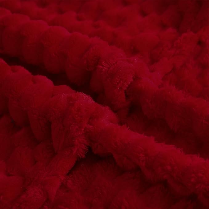 Red Throw Blanket 50"×70" inches Gifts - Image 6