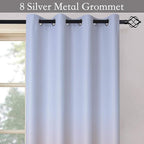 SimpleHome Ombre Room Darkening Curtains - Image 2