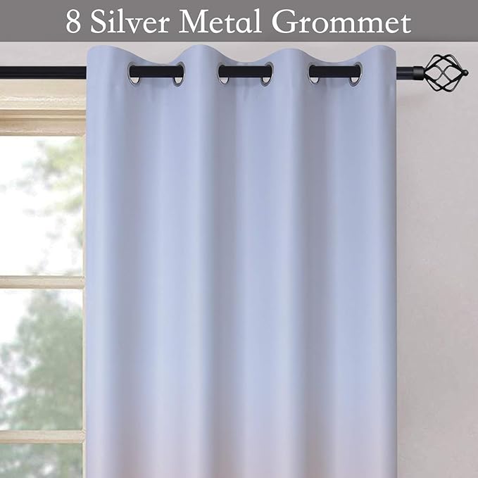 SimpleHome Ombre Room Darkening Curtains - Image 2