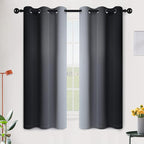 SimpleHome Ombre Room Darkening Curtains by SimpleHome