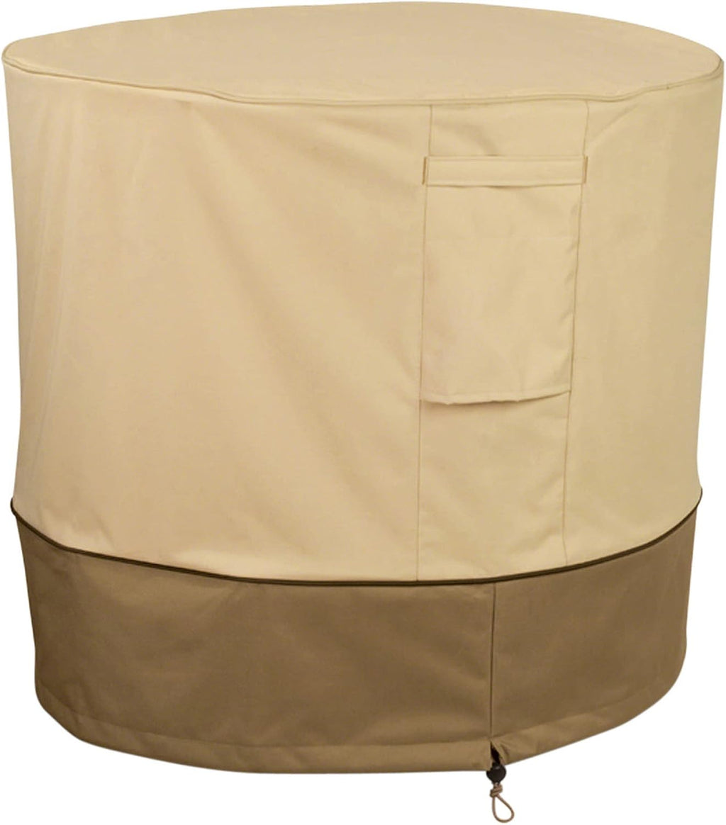 Classic Accessories Veranda Water-Resistant 34 Inch Round Air Conditioner Cover