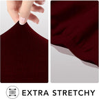PureFit Super Stretch Sofa Slipcover – Spandex Non Slip Soft Couch Sofa Cover - Image 3