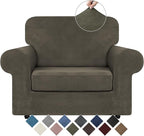 WEERRW Velvet Stretch Chair Sofa Slipcover by WEERRW