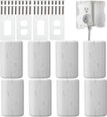 Tellegloww Safety Outlet Cover Box, 8 Pack