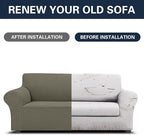 Cupuamon 2026 New Stretch Oversized Sofa Slipcovers Couch Sofa Cover - Image 5