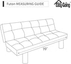 Easy-Going Futon Sofa Slipcover Reversible Sofa Cover Armless Futon Cover - Image 9