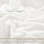 Exclusivo Mezcla Fleece Throw Blanket Extra Large, Super Soft and Warm Blankets - Image 3