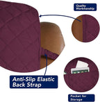 PureFit Reversible Quilted Sofa Cover, Water Resistant Slipcover Furniture - Image 3
