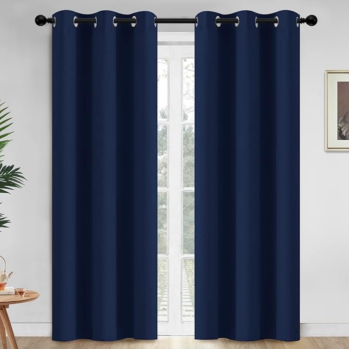Yakamok 84 Inch Length Blackout Curtains by Yakamok