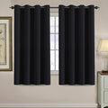 H.VERSAILTEX 100% Blackout Bedroom Curtains Drapes 63 Inch Length Thermal by HVERSAILTEX