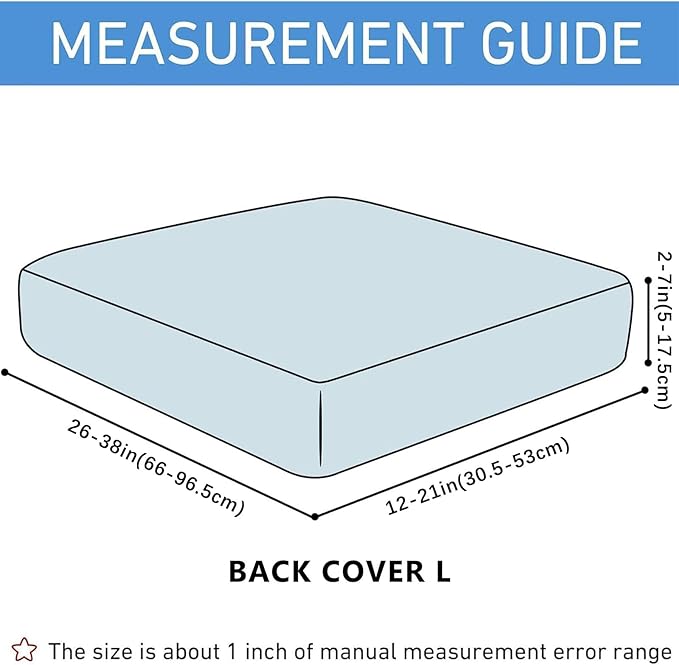hyha Waterproof Couch Cushion Covers - Image 6
